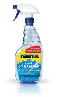 RainX invisible wiper window sealing application and test Rain-X